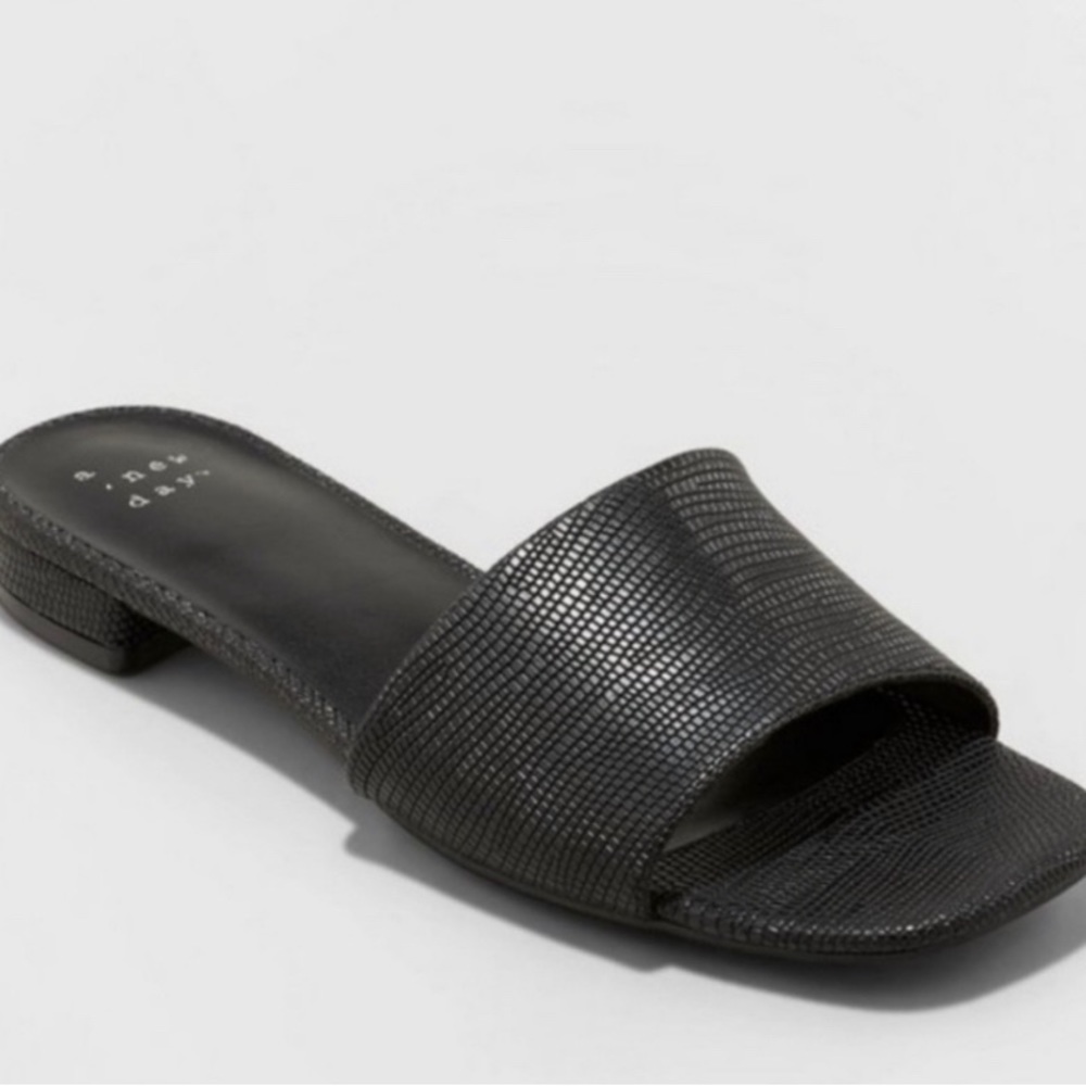Black sandals, basically new